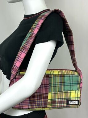 NWOT The Ragged Priest Rebellion Plaid Shoulder Bag